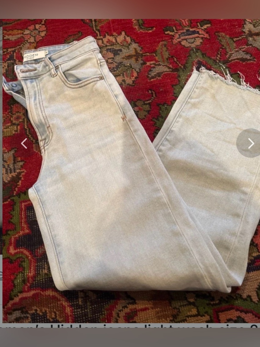 Women’s Hidden jeans size 24